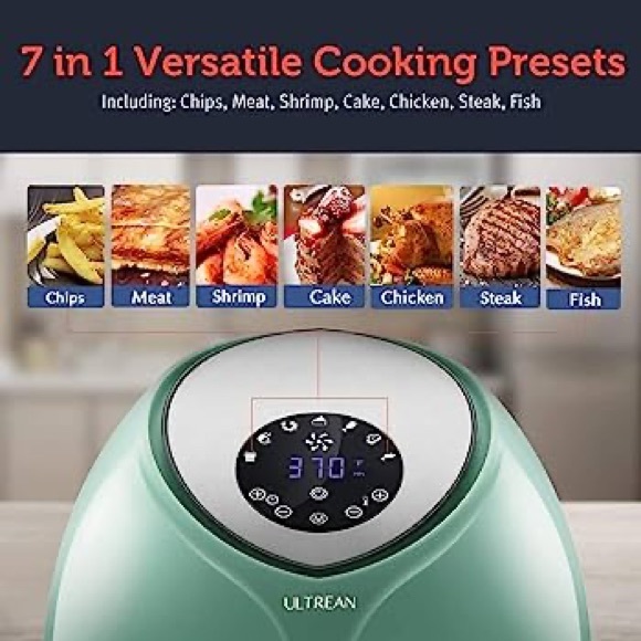 Brand New Ultrean Air Fryer-Model:AF01 - Picture 2 of 2